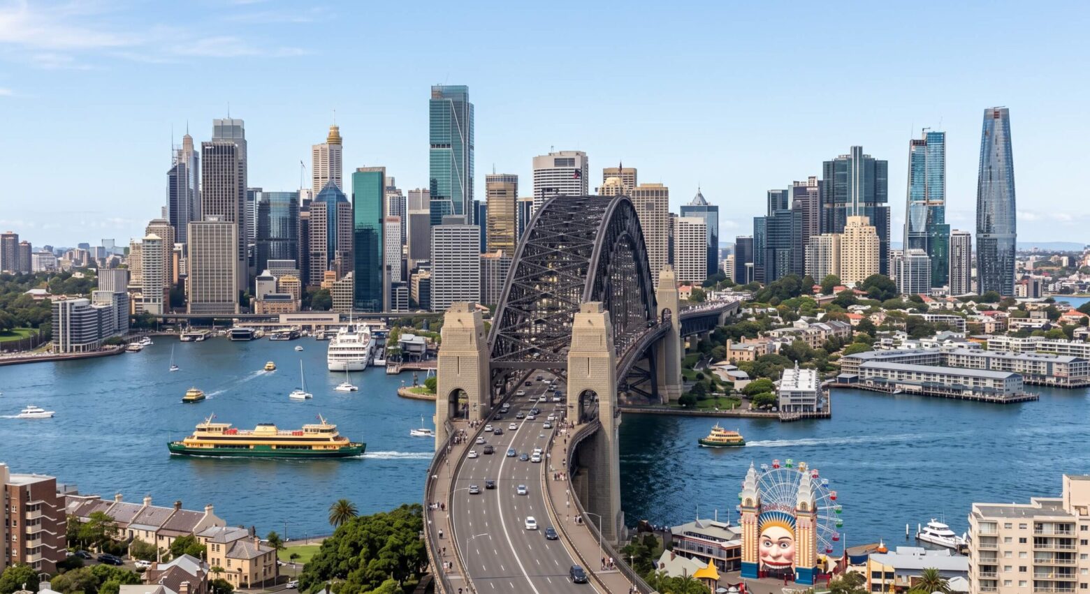 harbour bridge in north sydney